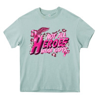 Not All Heroes Wear Capes Cancer Awareness Heavy Core Tee | Teevron