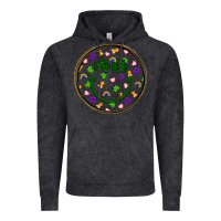 Vintage Black st patrick s day smiley face Vintage Hoodie - Artiststas