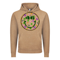 Vintage Coffee st patrick s day smiley face Vintage Hoodie - Artiststas