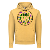 Vintage Mustard st patrick s day smiley face Vintage Hoodie - Artiststas