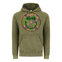 Vintage Olive st patrick s day smiley face Vintage Hoodie - Artiststas