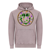 Vintage Zinc st patrick s day smiley face Vintage Hoodie - Artiststas