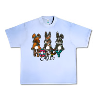 Grape Ice Hoppy Easter Urban Heavy Tee - CowhideDigitalArt