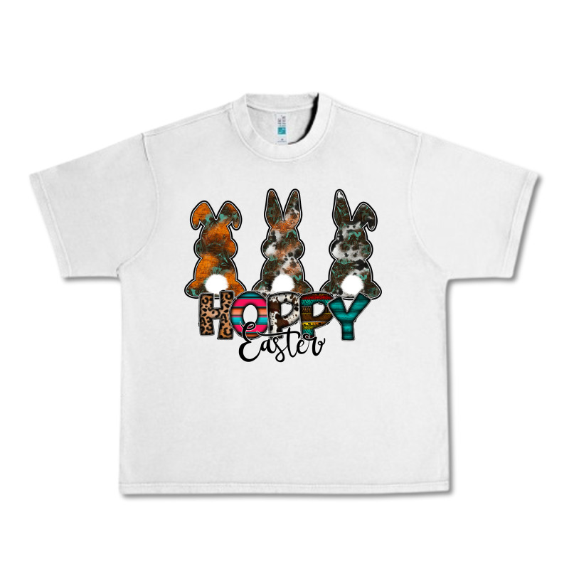 Hoppy Easter Urban Heavy Tee by CowhideDigitalArt | Teevron
