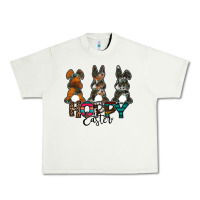 Pistachio Hoppy Easter Urban Heavy Tee - CowhideDigitalArt