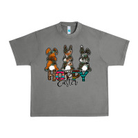 Tornado Hoppy Easter Urban Heavy Tee - CowhideDigitalArt