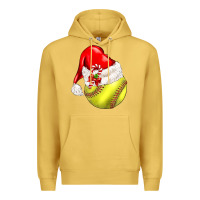 Antique Gold Christmas sports Premium Hoodie - BarkalooDesign
