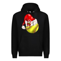 Black Christmas sports Premium Hoodie - BarkalooDesign