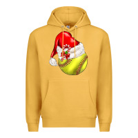 Mustard Christmas sports Premium Hoodie - BarkalooDesign