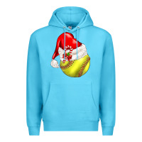 Ocean Blue Christmas sports Premium Hoodie - BarkalooDesign