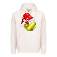 Pale Pink Christmas sports Premium Hoodie - BarkalooDesign