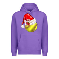Purple Christmas sports Premium Hoodie - BarkalooDesign