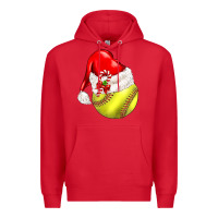 Red Christmas sports Premium Hoodie - BarkalooDesign
