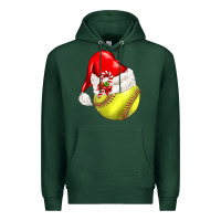 Sports Green Christmas sports Premium Hoodie - BarkalooDesign