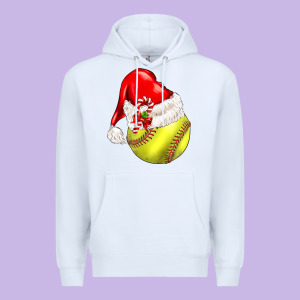 Christmas Sports Premium Hoodie Designed By Barkaloodesign