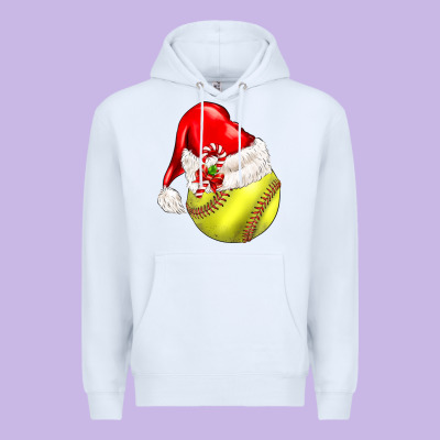 Christmas Sports Premium Hoodie Designed By Barkaloodesign