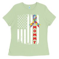 Matcha lil autism mom Ladies Tee - CowhideDigitalArt