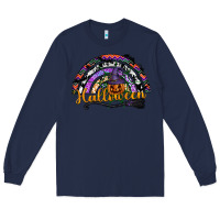 Navy Halloween Long Sleeve Tee - SublimationCraftShop