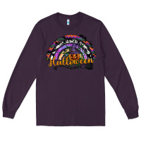 Plum Halloween Long Sleeve Tee - SublimationCraftShop