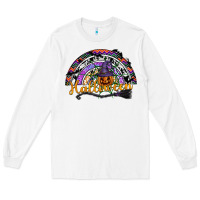 White Halloween Long Sleeve Tee - SublimationCraftShop
