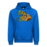 Cobalt sunflower pumpkin Urban Hoodie - RanaPortraitStore