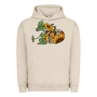 Pigment French Oak sunflower pumpkin Urban Hoodie - RanaPortraitStore