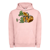 Pigment Salmon sunflower pumpkin Urban Hoodie - RanaPortraitStore