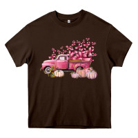 Breast Cancer Truck Heavy Core Tee | Teevron