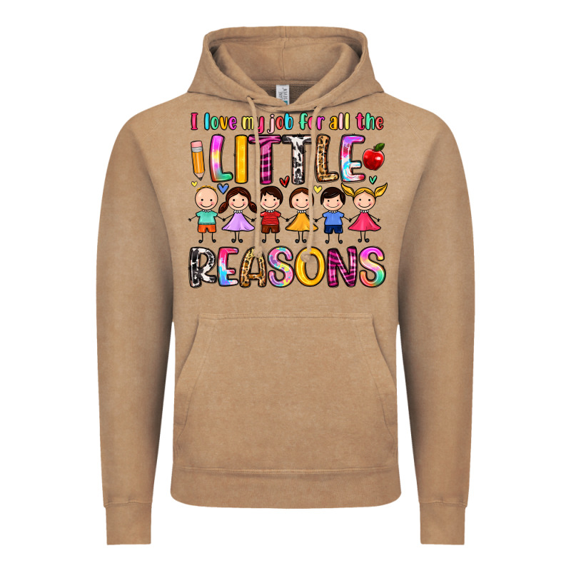 I Love My Job For All The Little Reasons Vintage Hoodie by Artiststas | Teevron