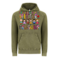Vintage Olive i love my job for all the little reasons Vintage Hoodie - Artiststas