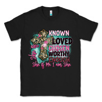 Black she is loved Classic Tee - BarkalooDesign