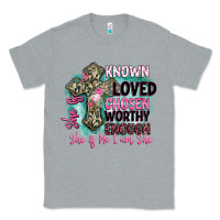 Heather Grey she is loved Classic Tee - BarkalooDesign
