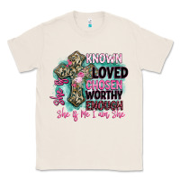 Natural she is loved Classic Tee - BarkalooDesign