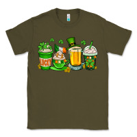 Army Green St. Patrick's Day coffee cups Classic Tee - OliviaCreatesArt