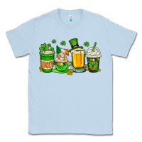 Dusty Blue St. Patrick's Day coffee cups Classic Tee - OliviaCreatesArt