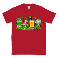 Red St. Patrick's Day coffee cups Classic Tee - OliviaCreatesArt