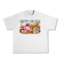 Happy Easter Animal Farm Truck Urban Heavy Tee | Teevron