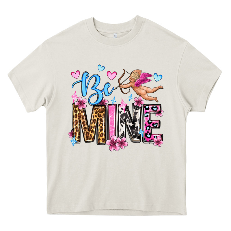 Be Mine Valentine's Day Heavy Core Tee by OliviaCreatesArt | Teevron