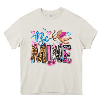 Cream be mine valentine's day Heavy Core Tee - OliviaCreatesArt