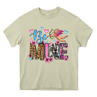 Mossy be mine valentine's day Heavy Core Tee - OliviaCreatesArt