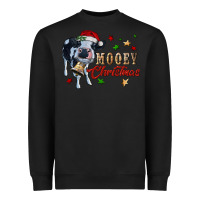 Black mooey christmas Heavyweight Sweatshirt - RanaPortraitStore