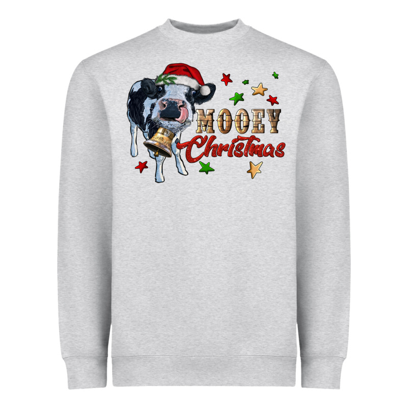 Mooey Christmas Heavyweight Sweatshirt by RanaPortraitStore | Teevron