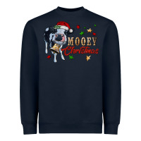Navy mooey christmas Heavyweight Sweatshirt - RanaPortraitStore