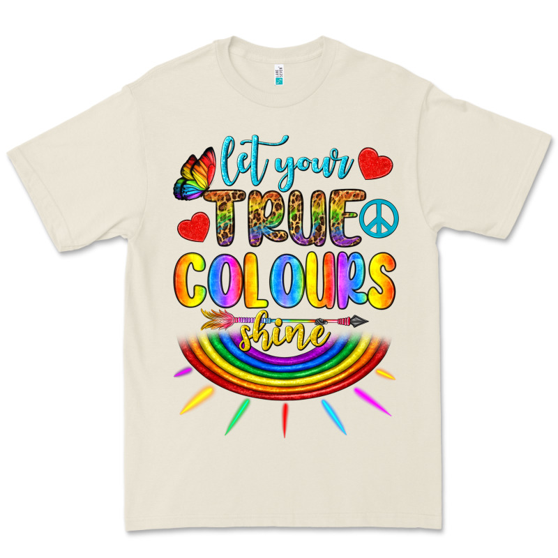 Let Your True Colours Shine Premium Tee by BundleAndBundleShop | Teevron