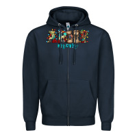 Navy army mom christmas Zipper Hoodie - Jasminsmagicworld