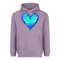 Lavender Mermaid Heart Heavyweight Hoodie - Jasminsmagicworld