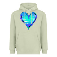 Matcha Mermaid Heart Heavyweight Hoodie - Jasminsmagicworld