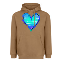 Toasted Coconut Mermaid Heart Heavyweight Hoodie - Jasminsmagicworld