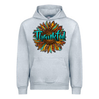 Heather Grey thankful sunflower Urban Hoodie - RanaPortraitStore