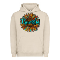 Pigment French Oak thankful sunflower Urban Hoodie - RanaPortraitStore